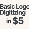 Basic Logo Digitizing - Only $5!